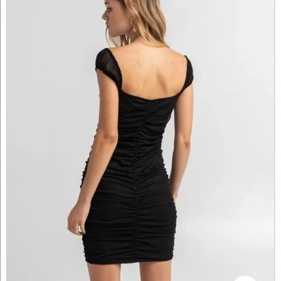 nwt Bustier cinched mini dress - Picture 2 of 5